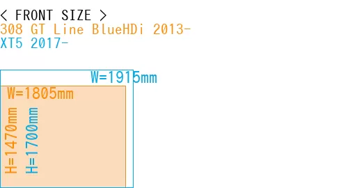 #308 GT Line BlueHDi 2013- + XT5 2017-